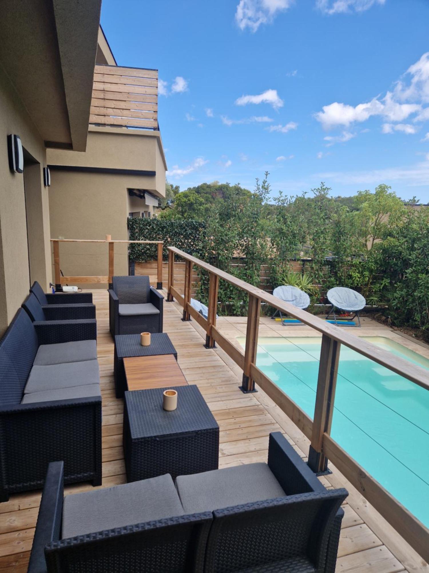 Villa Favone 4 Chambres Piscine Privee コンカ エクステリア 写真
